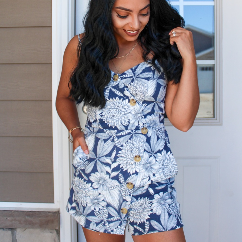 Tropical Romper